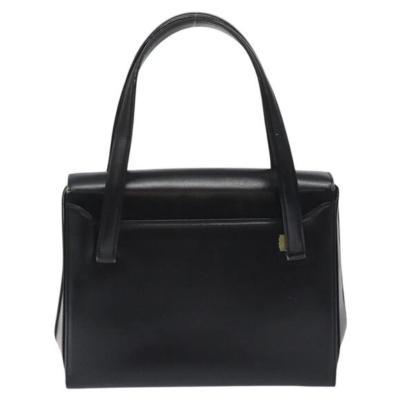 GUCCI Handbag Leather Black Gold - Picture 3 of 13